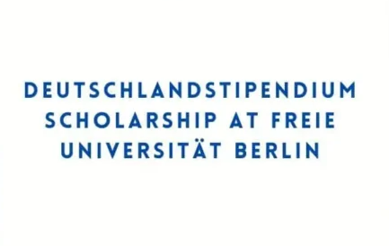 Deutschlandstipendium Scholarship at Freie Universität Berlin